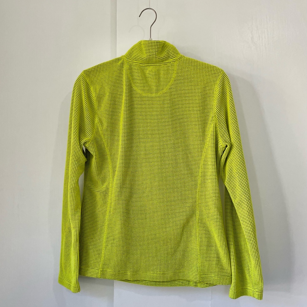 ππ DONATED Tangerine Bright Green Quarterzip - Picture 6 of 8